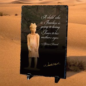 Juneteenth Slate - A child who is fearless