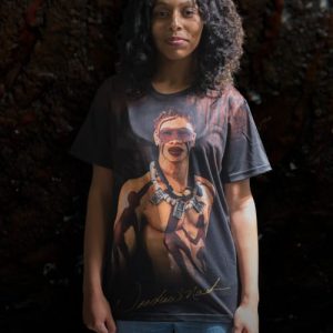 T-Shirt Pullover – Brown Male Sculpture