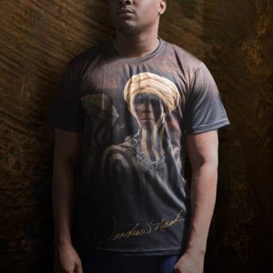 T-Shirt Pullover – Striped Male Sculpture